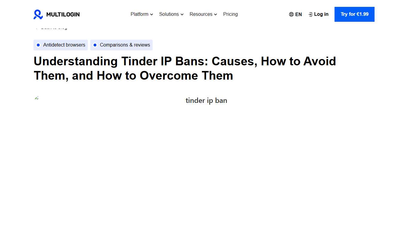 Tinder IP Ban? Avoid & Manage Multiple Accounts Safely 2026
