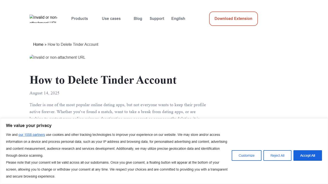 How to Delete Tinder Account: Easy Steps for Permanent Removal